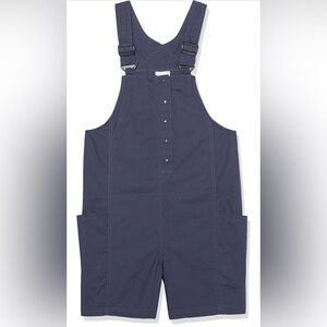Columbia Washed Out Playsuit Short Overalls Youth NEW w/Tags Navy Blue